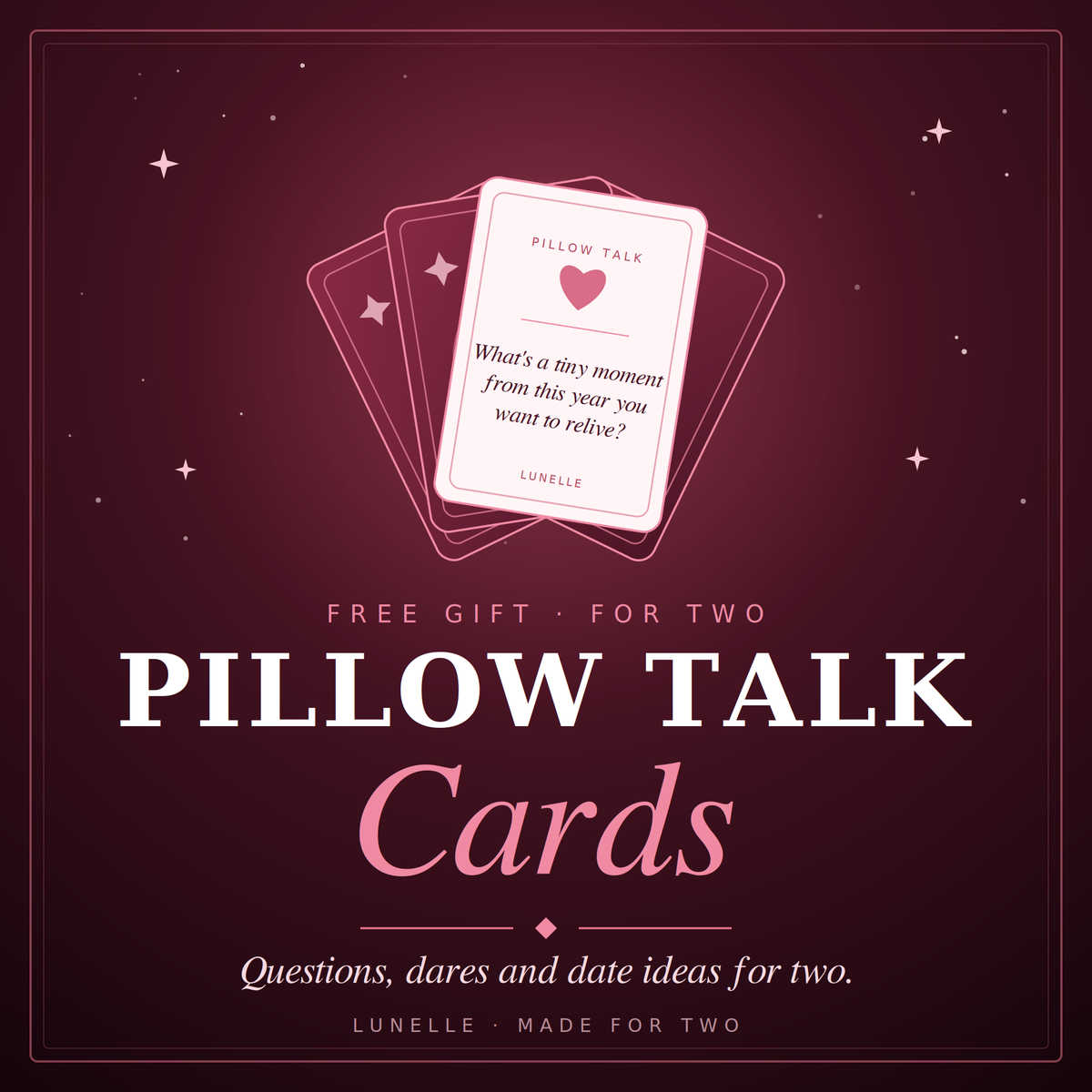 Pillow Talk Cards