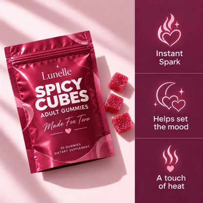 Spicy Cubes: #1 Rated Intimacy Gummy By 5300+ Couples