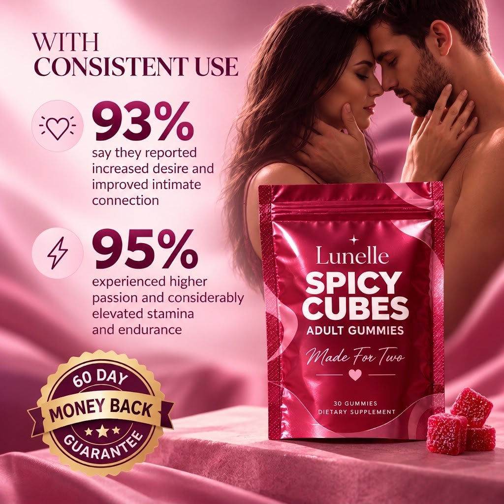 Spicy Cubes: #1 Rated Intimacy Gummy By 5300+ Couples